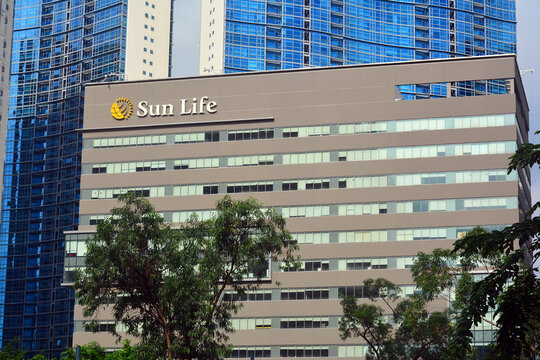 Sun Life Centre facade in Bonifacio Global City, Taguig City, Philippines