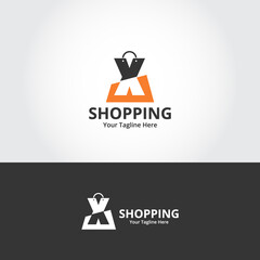Initial  X Shop Logo designs Template. Illustration vector graphic of  letter and shop bag combination logo design concept. Perfect for Ecommerce,sale, discount or store web element. Company emblem