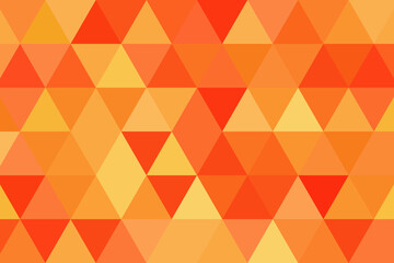 Red, yellow, orange triangle, illustration, background, design for business, illustration, web, landing page, wallpaper.