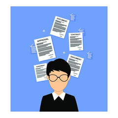 business document, agreement, paper, contract