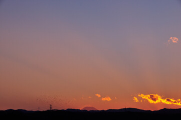 夕焼け空