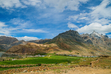 Fototapeta premium Different views of the Pin Valley