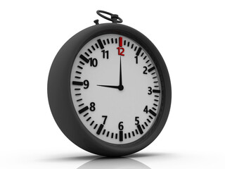 3d illustration stopwatch
