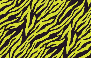 zebra print pattern on black background.