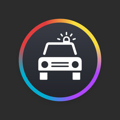 Obraz premium Police Car 