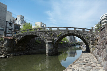 Fototapeta na wymiar 長崎の眼鏡橋