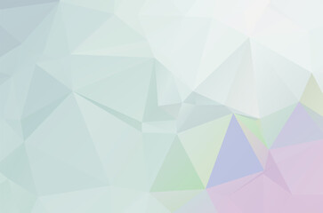 Blue vivid polygonal mosaic background, creative design templates Illustration