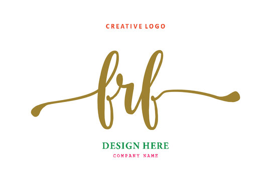 FRF lettering logo is simple, easy to understand and authoritative
