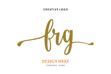 FRG lettering logo is simple, easy to understand and authoritative