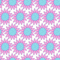 Fototapeta premium Vector seamless pattern illustration design for fashion,fabric