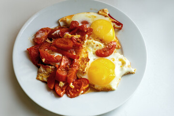 fried chicken eggs