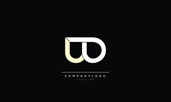 LPW Abstract initial monogram letter alphabet logo design