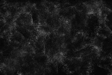 Obraz na płótnie Canvas gray dust overlay particle abstract grunge texture and texture effect isolated on black.