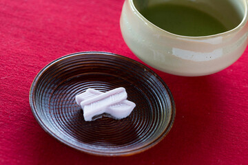 慈光院干菓子とお茶