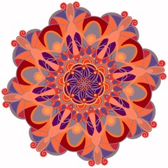 abstract floral ornament