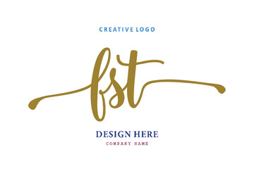 FST lettering logo is simple, easy to understand and authoritative