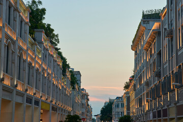 Colonial style buildings in Xiamen's downtow