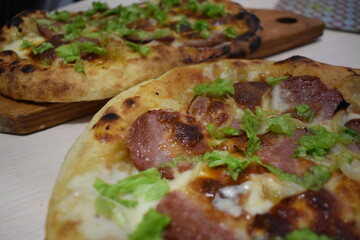 homemade pizza