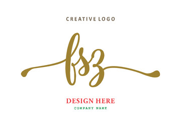 FSZ lettering logo is simple, easy to understand and authoritative