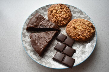 Cookies and chocolate