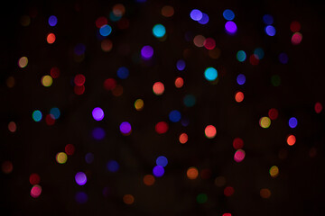 abstract background with bokeh