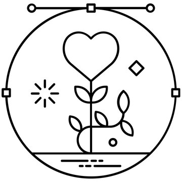 
An enticing graphic with vectors to increase or decrease the size 
