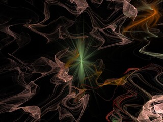 Imaginatory fractal background Image
