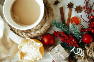 baking christmas cookies