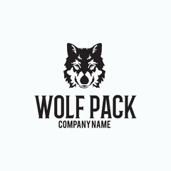 wolf pack logo exclusive design inspiration