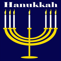 hanukkah vector illustration, happy hanukkah vector illustrator, holiday, celebration, happiness