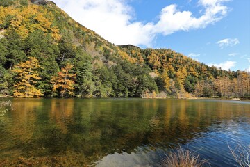 上高地の紅葉