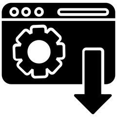 patterns over a webpage, icon for web design 