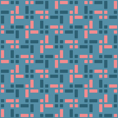 Decorative repeating pattern. Simple abstract accent for any surface.