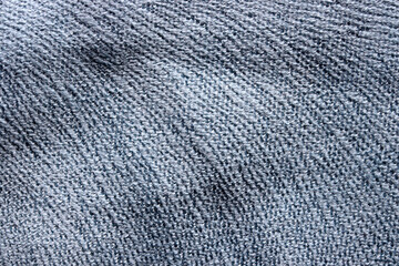 Fototapeta na wymiar close up blue fabric texture background