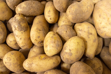 Patatas en el mercado