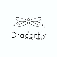 dragonfly logo exclusive design inspiration