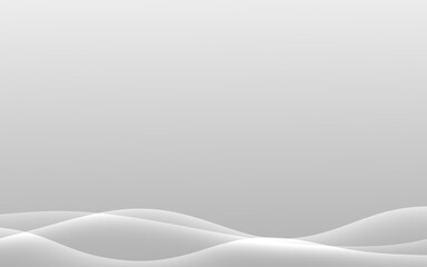 white gray curve wave line abstract background.