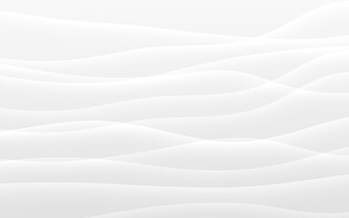 White gray curve wave line abstract background.