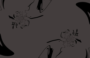 Abstract background filled with two colours.