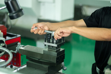 Control the operation of machines in industry