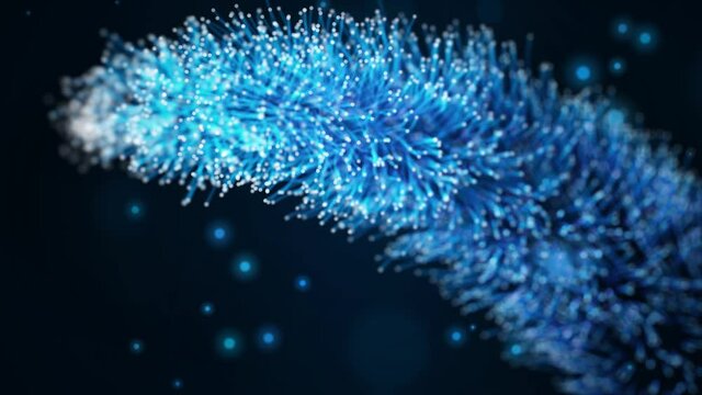 Winter 3d background with bright ice pattern