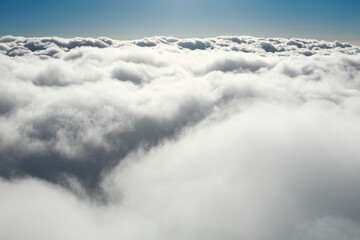 上空から見た雲海