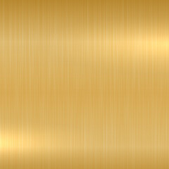 Gold metallic background. Polished texture.