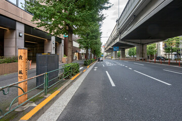 東京都港区六本木の霞坂