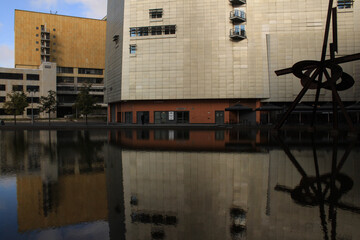 Berliner Blickwinkel; Spiegelung am Potsdamer Platz