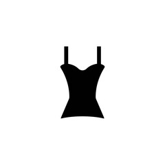 Women's underwear icon logo, vector design