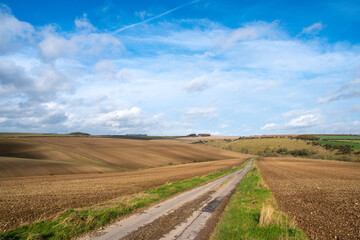 Country Road heading in to the distance