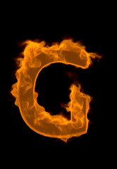 炎のアルファベットG