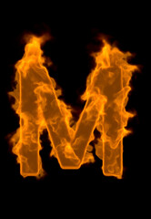 炎のアルファベットM