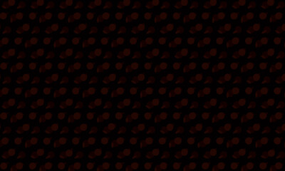 small circles and leaves pattern background in brown tones.